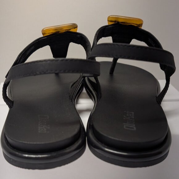 OluKai La‘i T–Bar Strappy Beach Sandals in Lava Rock - Picture 10 of 16